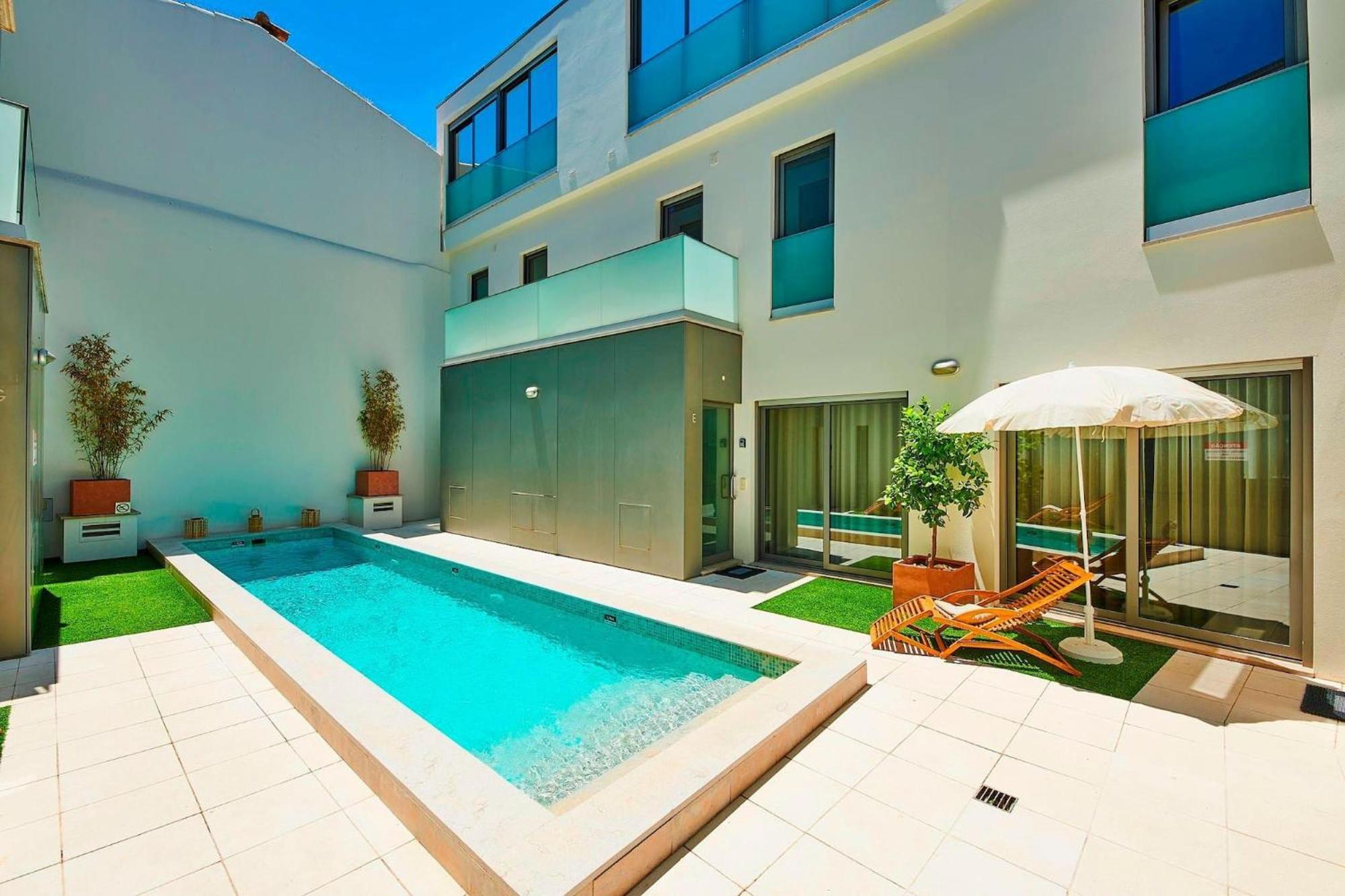 Executive Townhouse, Tavira Centre, Shared Pool Villa Екстериор снимка
